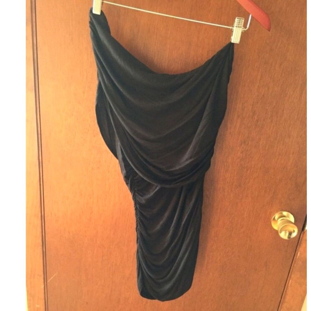 One Shoulder Little Black Dress
